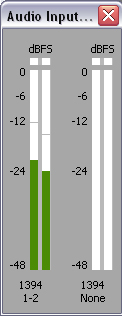 VU meters
