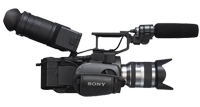 NEX-FS700 手持式存储卡全画幅高清摄录一体机