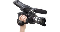NEX-FS700 手持式存储卡全画幅高清摄录一体机